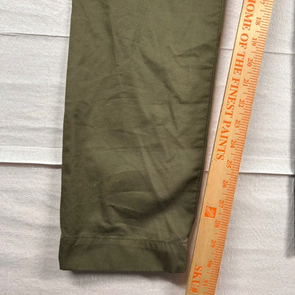 Polo Ralph Lauren Chinos Mens 32x32 Olive Green Stretch Slim Fit Twill Pants